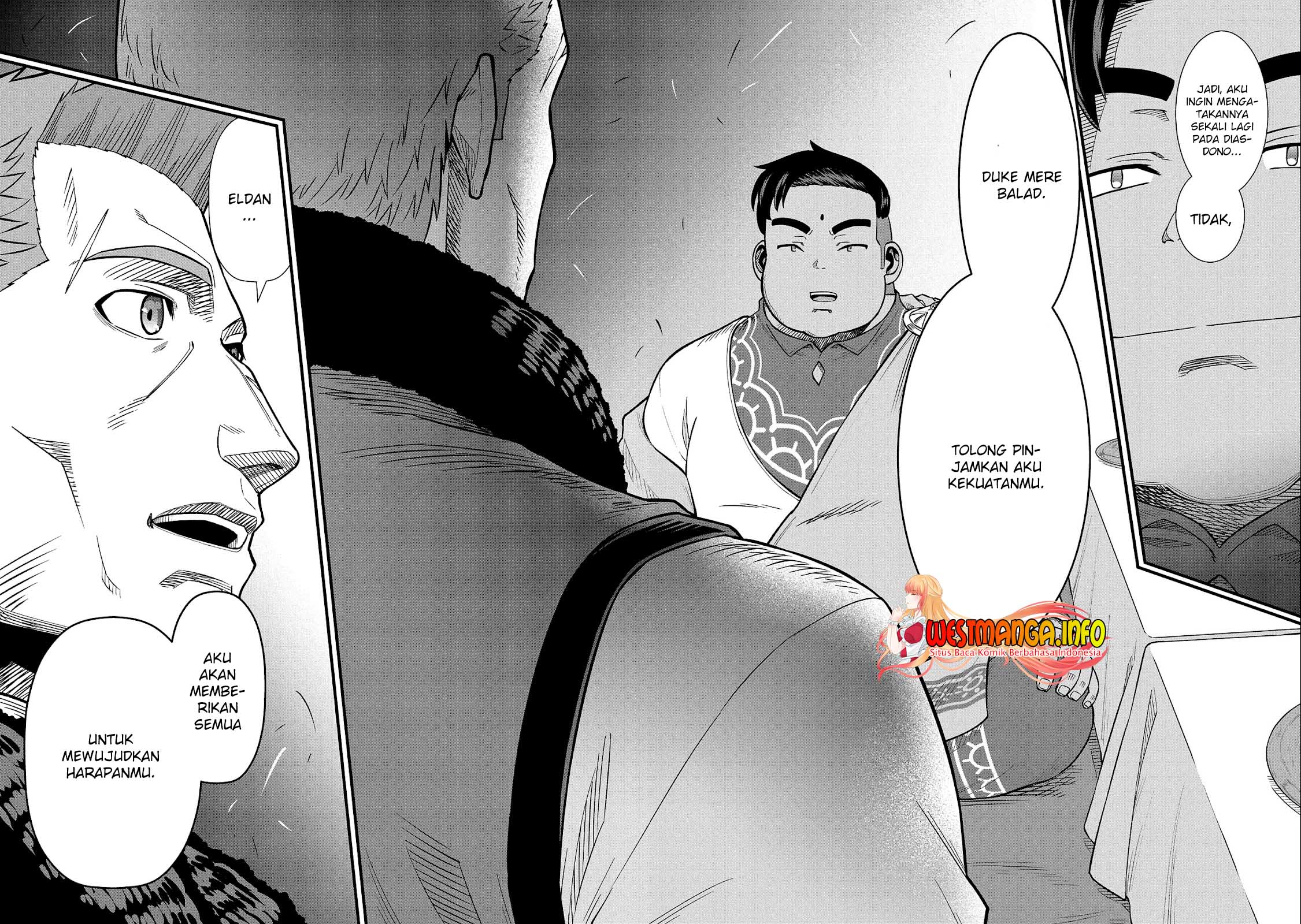 Ryoumin 0-nin Start no Henkyou Ryoushusama chapter 33